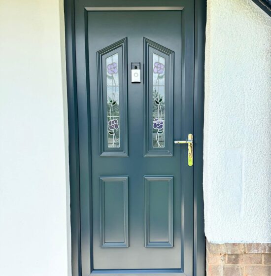 Resprayed Front Door